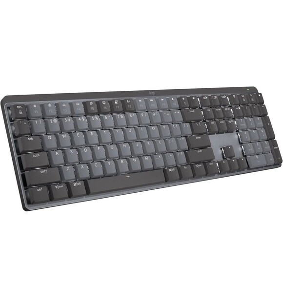 Logitech MX Mechanical Wireless Illuminated Performance Keyboard Tactile Quiet - Picture 1 of 16